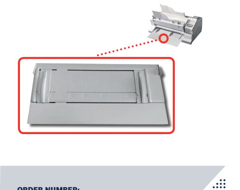 Manueller Einzelblatteinzug PP 404 / PP 405